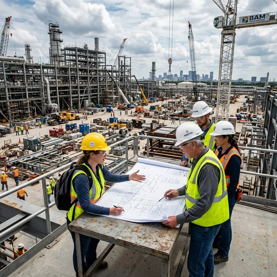 MMTPL Engineers on Site